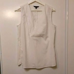 White shell camisole tank